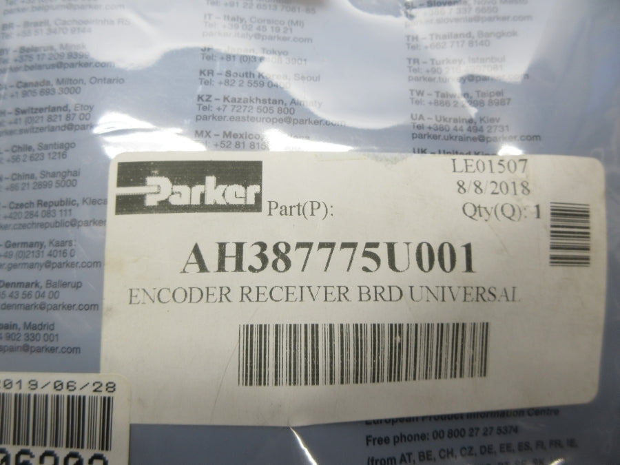 PARKER AH387775U001 NSMP