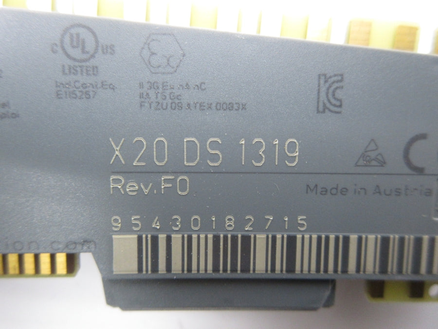 B&R X20DS1319 REV. F0 NSMP
