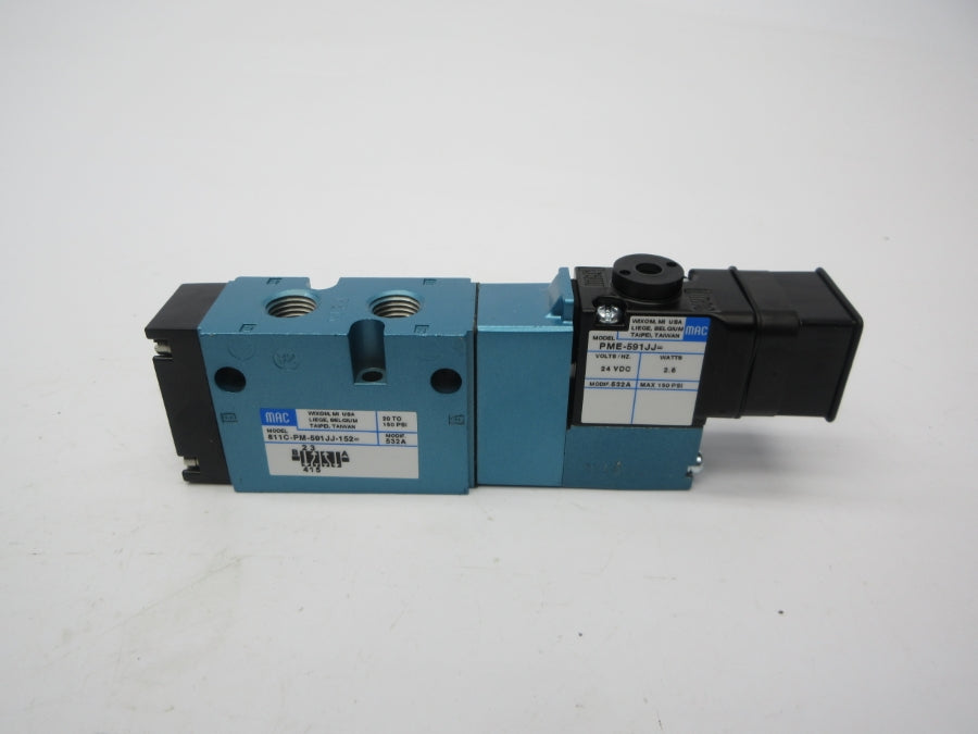 MAC 811C-PM-591JJ-152 24VDC 150PSI NSNP