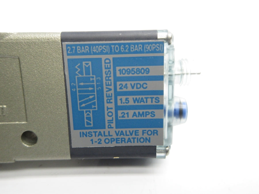 NORDSON 1095809 24VDC .21A 40-90PSI NSNP