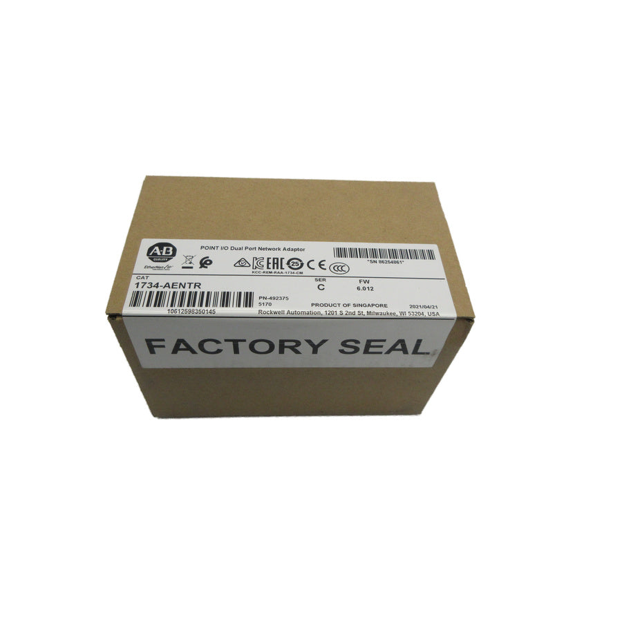 ALLEN BRADLEY 1734-AENTR SER. C F/W 6.012 DATE: 2021 NSFS