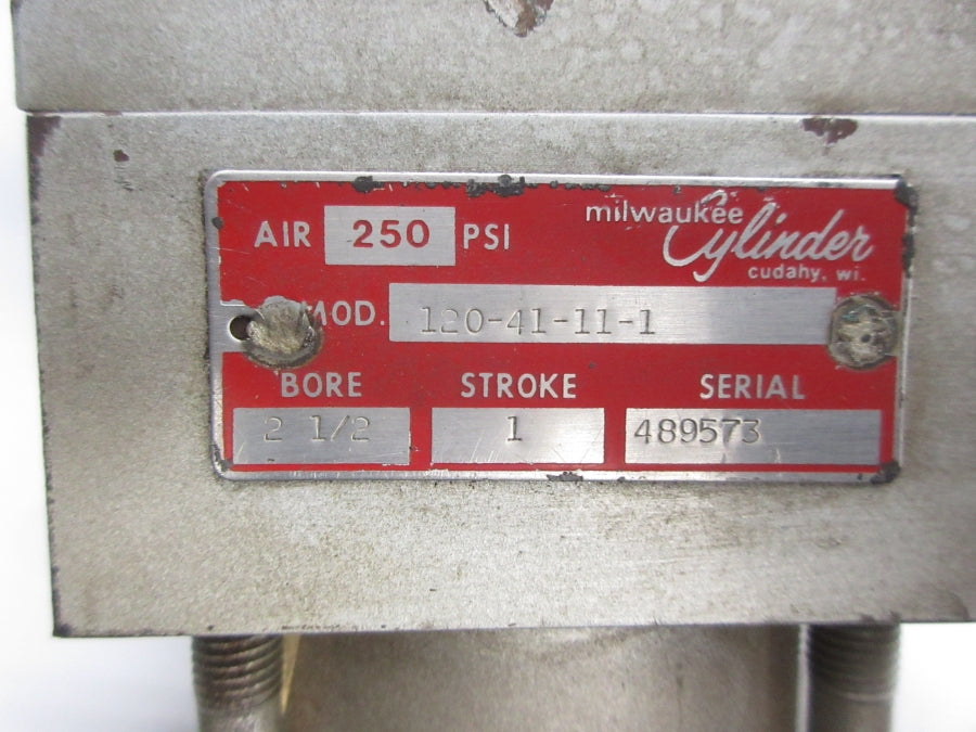 MILWAUKEE CYLINDER 120-41-11-1 2-1/2" UNMP