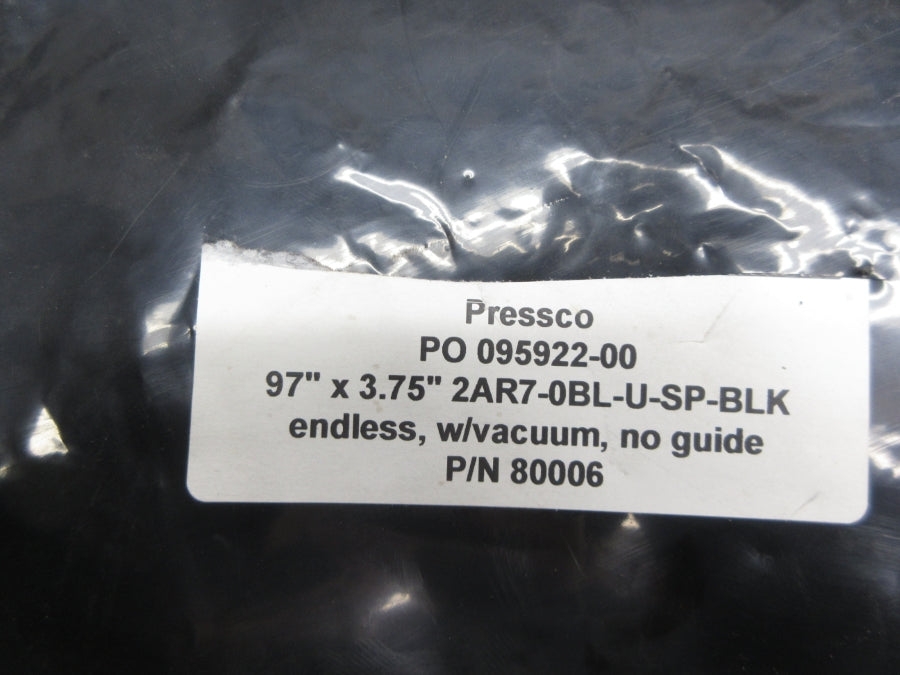 PRESSCO 2AR7-0BL-U-SP-BLK 97"X3.75" NSMP