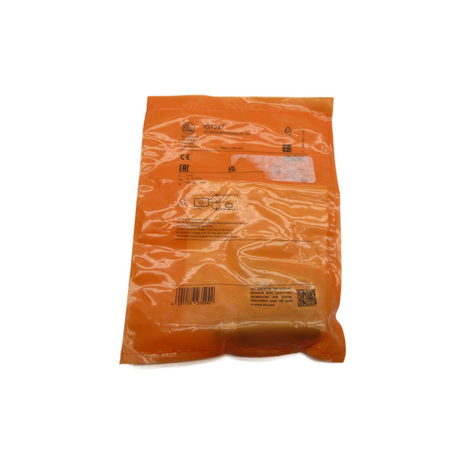 IFM EFECTOR IGT247 IGK3005-BPKG/AM/US-104 10-30VDC NSMP