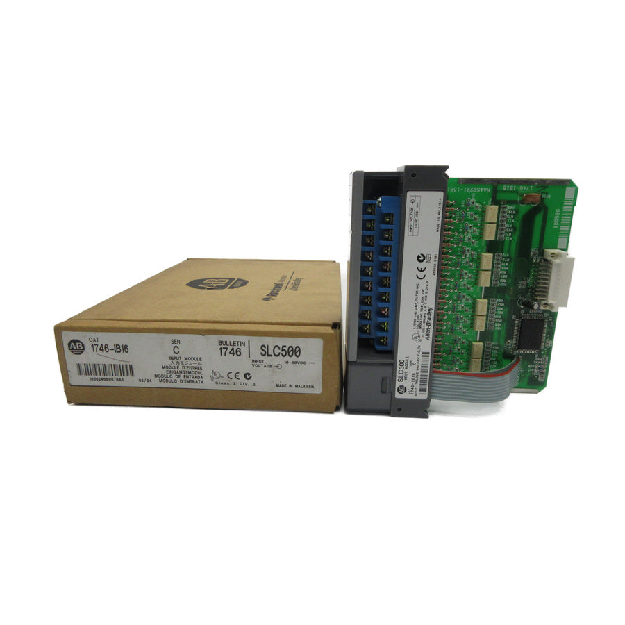 ALLEN BRADLEY 1746-IB16 SER. C 10-30VDC NSMP