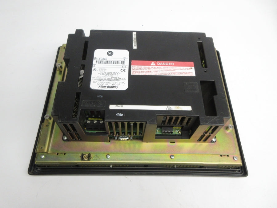 ALLEN BRADLEY 2711-T10C8X SER. B F/W 4.6 100-240VAC 0.8-0.4A NSNP