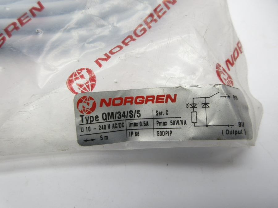 NORGREN QM/34/S/5 SER. C 10-240VAC/DC NSMP