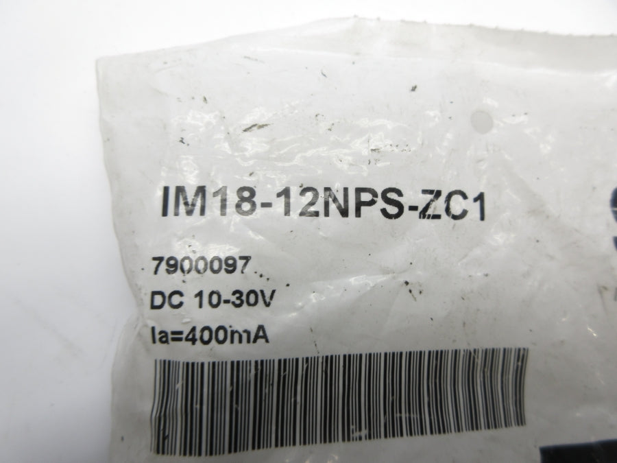 SICK IM18-12NPS-ZC1 7900097 10-30VDC NSMP