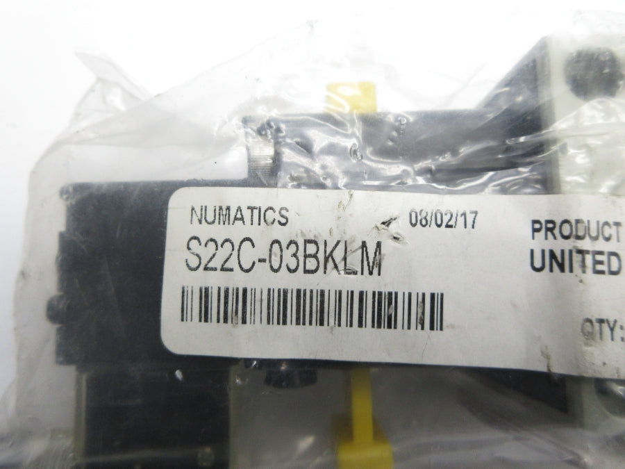 NUMATICS S22C-03BKLM NSMP
