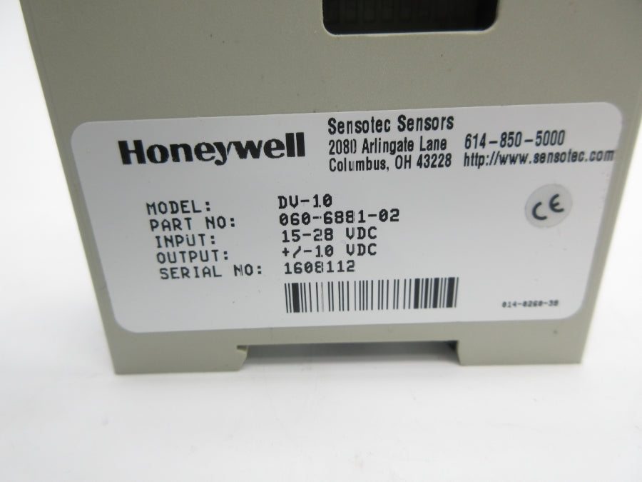 HONEYWELL DV-10 060-6881-02 15-28VDC NSNP