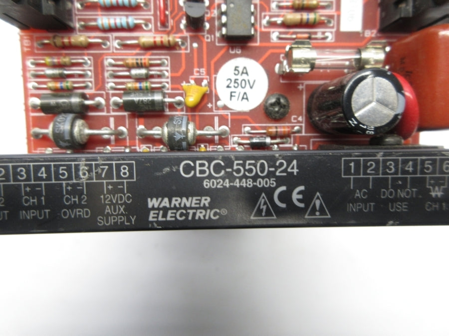 WARNER ELECTRIC 6024-448-005 CBC-550-24 NSNP