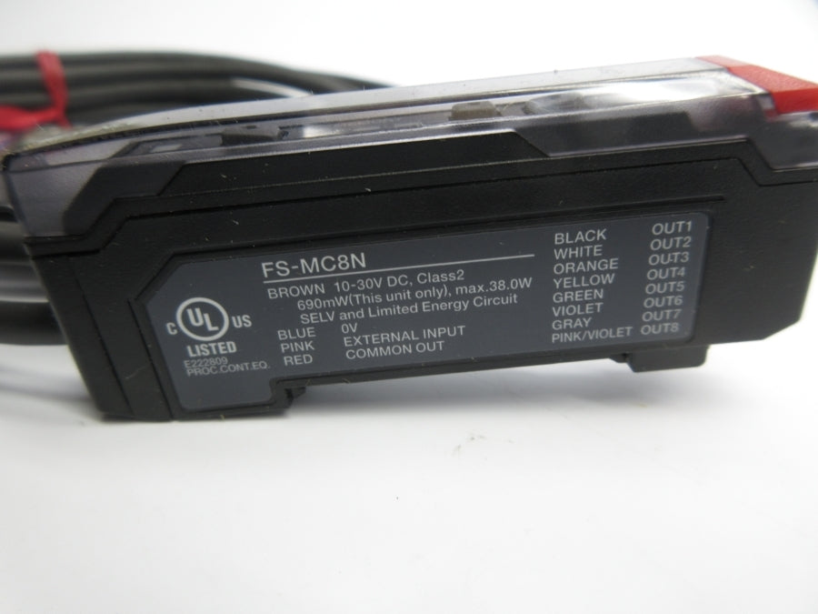 KEYENCE FS-MC8N 10-30VDC NSNP