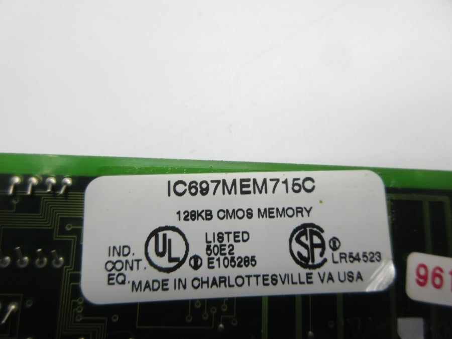 GE FANUC IC697MEM715C NSNP