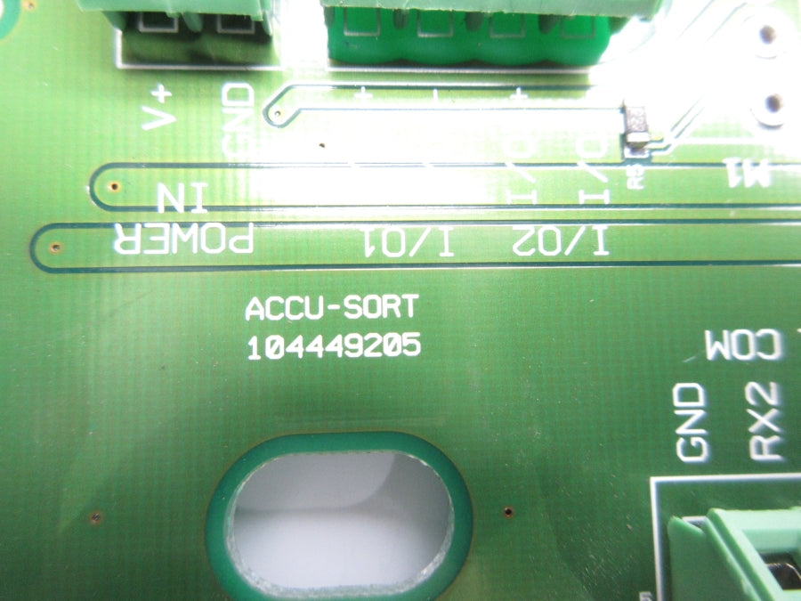 ACCU-SORT 0104449503 REV. 2 NSNP