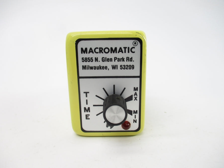 MACROMATIC SS-81622-06 120VAC/DC 10A 0.5-15S NSMP