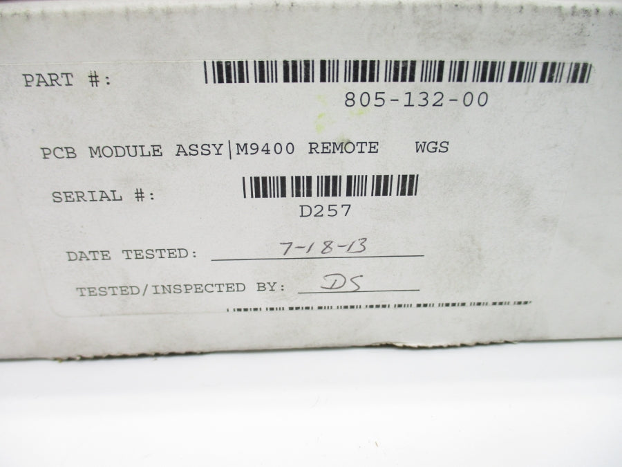 MODULE 805-132-00 M9400 NSMP