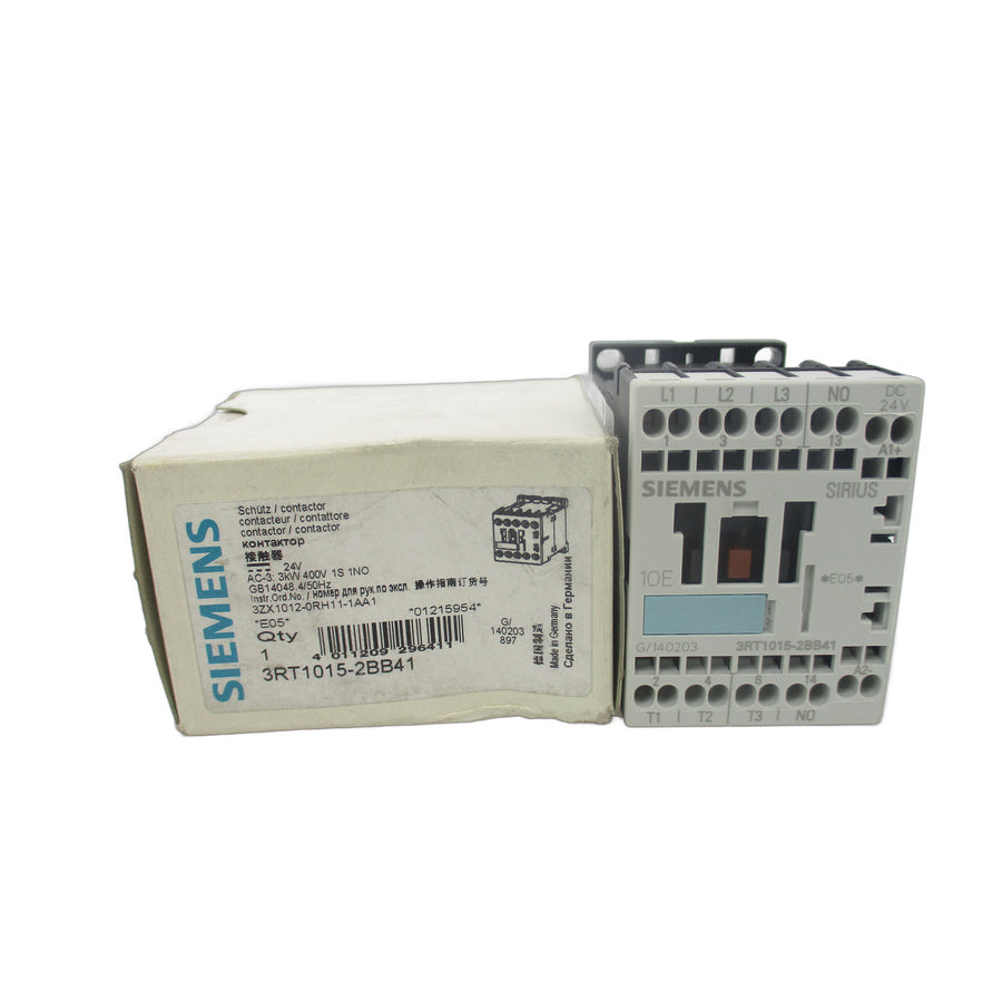 SIEMENS 3RT1015-2BB41 24VDC 20A NSMP