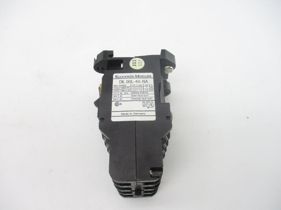 KLOCKNER MOELLER DIL00L-44-NA 110/120V 20A NSMP