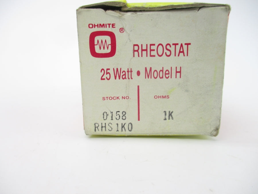 OHMITE RHS1K0 0158 NSMP