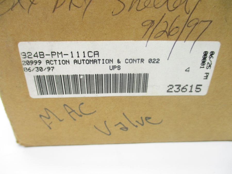 MAC 924B-PM-111CA NSFS