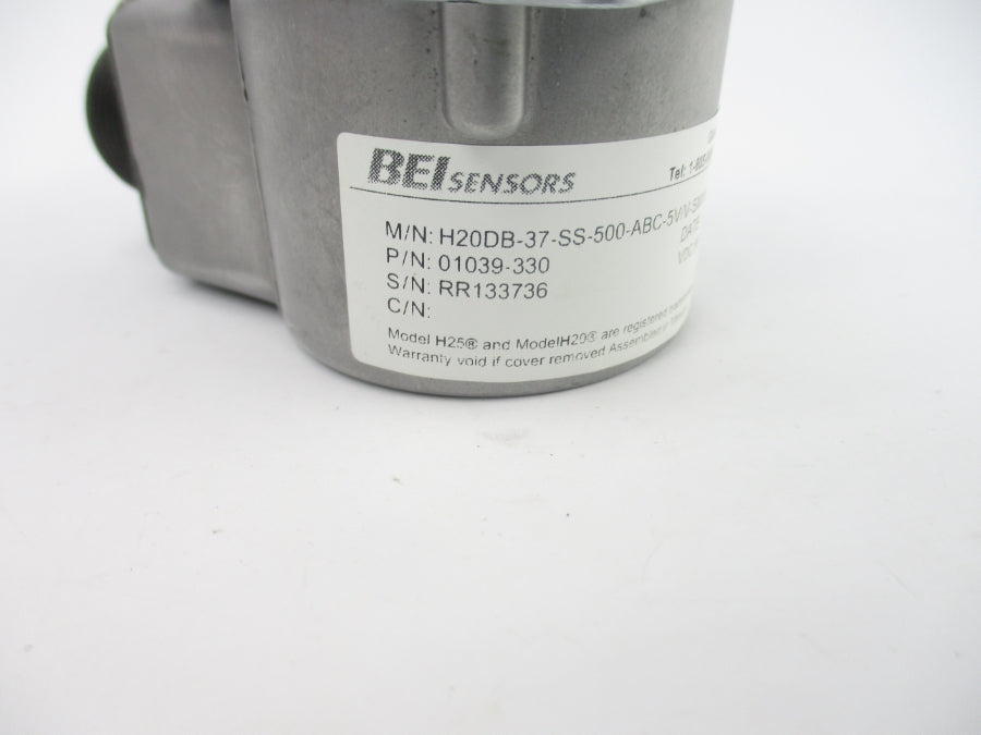BEI SENSORS H20DB-37-SS-500-ABC-5V/V-SM16 01039-330 5VDC NSNP