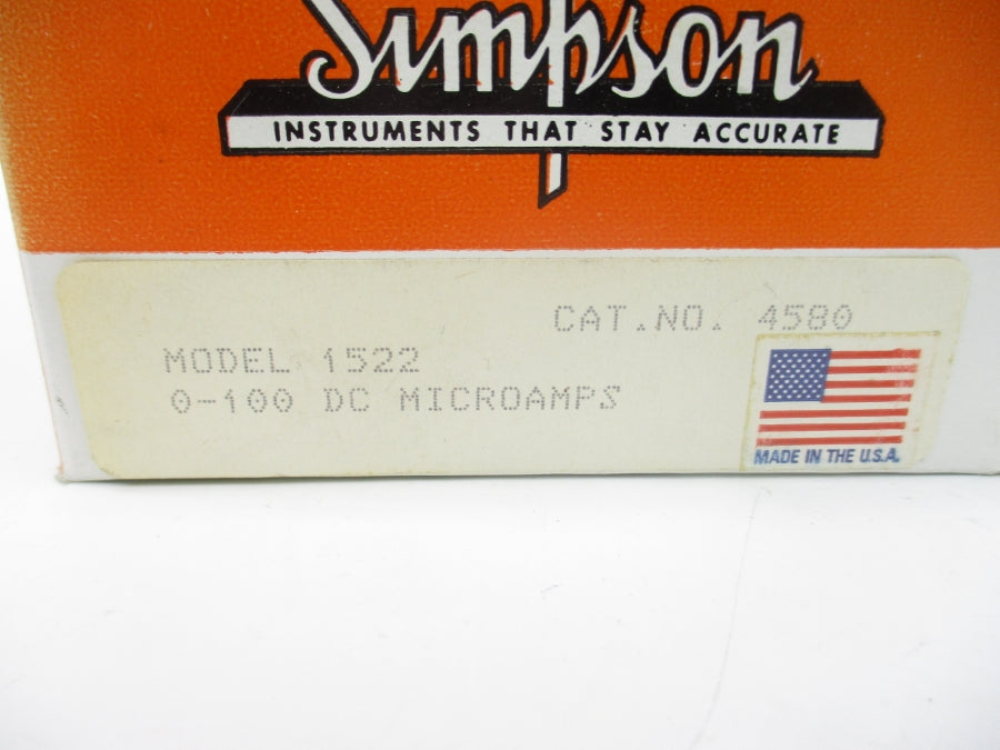 SIMPSON 4580 0-100DC NSMP