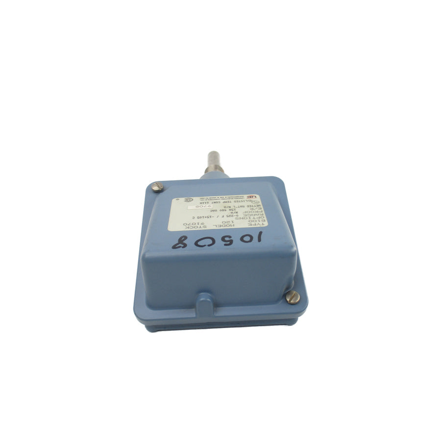 UNITED ELECTRIC B100-120-91070 480VAC 15A 0-225'F NSNP