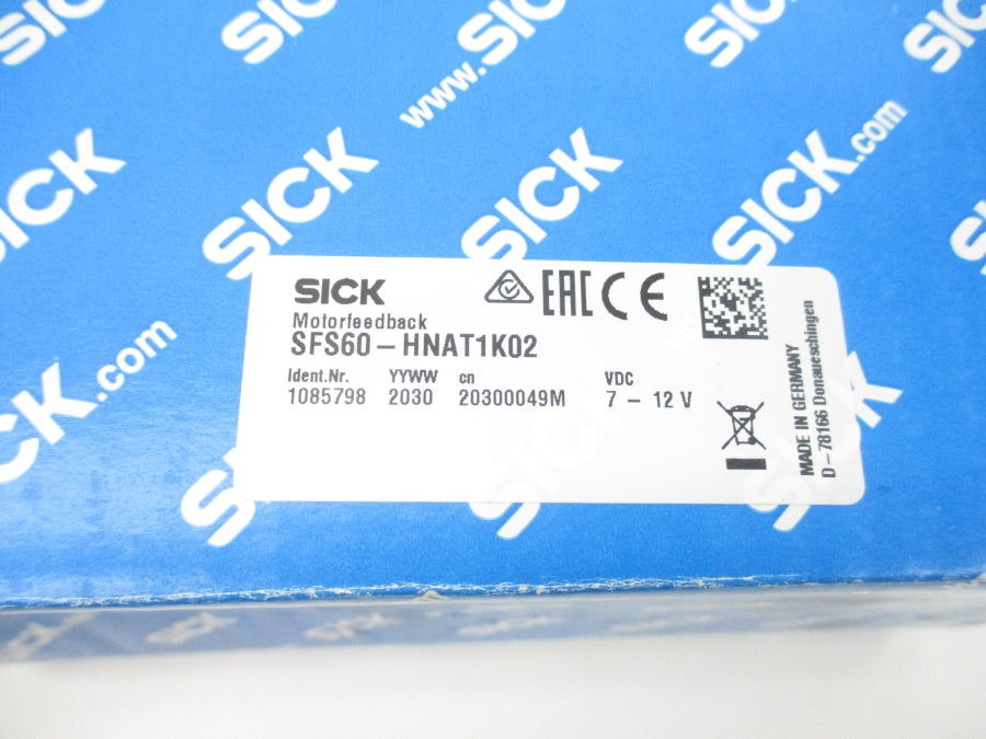 SICK SFS60-HNAT1K02 1085798 7-12VDC NSMP
