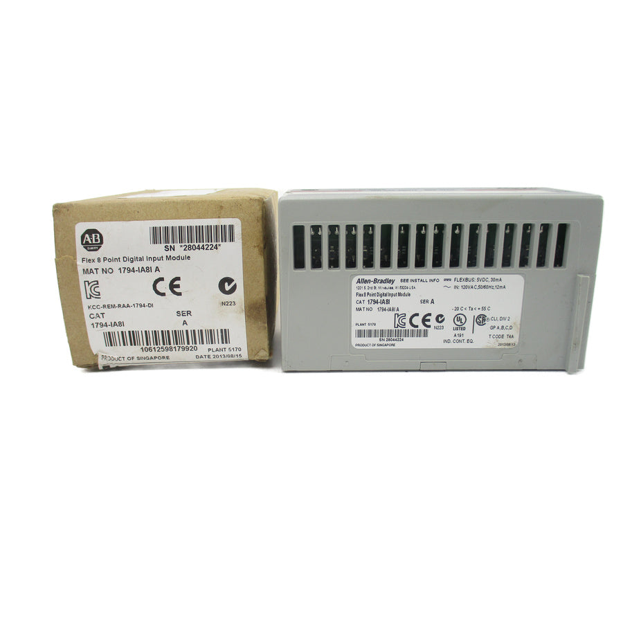 ALLEN BRADLEY 1794-IA8I SER. A 120VAC NSMP