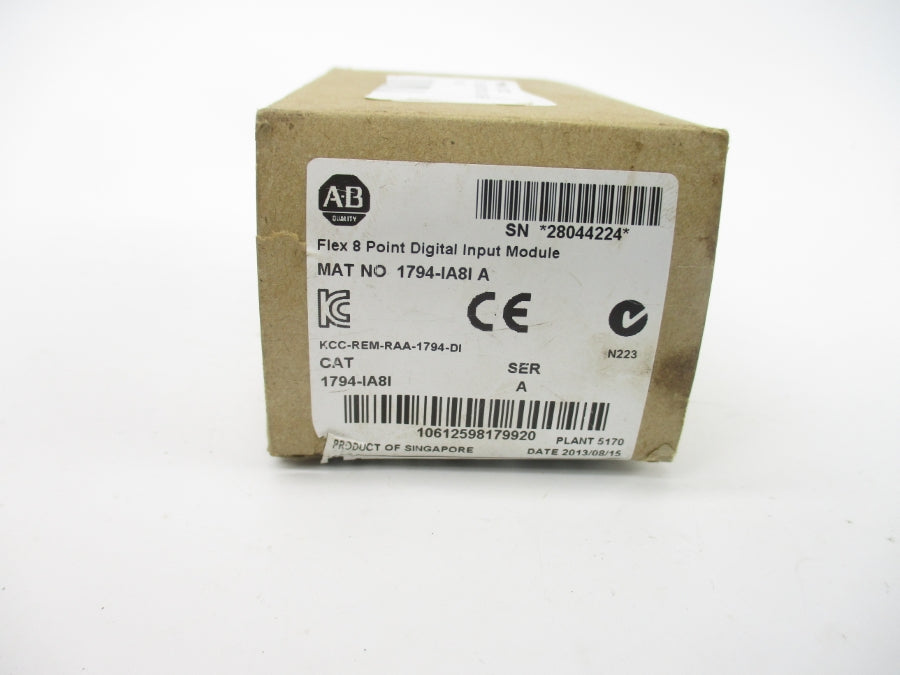 ALLEN BRADLEY 1794-IA8I SER. A 120VAC NSMP