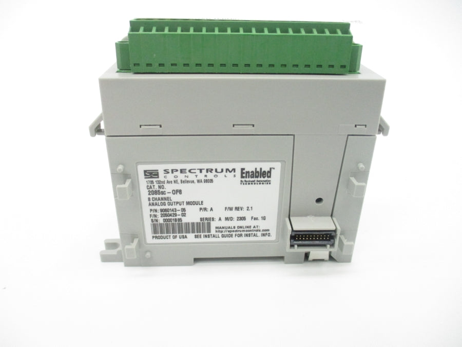 SPECTRUM CONTROLS 2085SC-OF8 9060143-05 SER. A F/W 2.1 NSMP