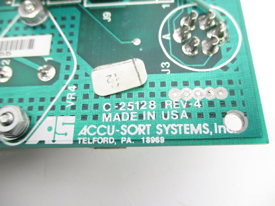 ACCU-SORT SYSTEMS C-25128 REV. 4 UNMP