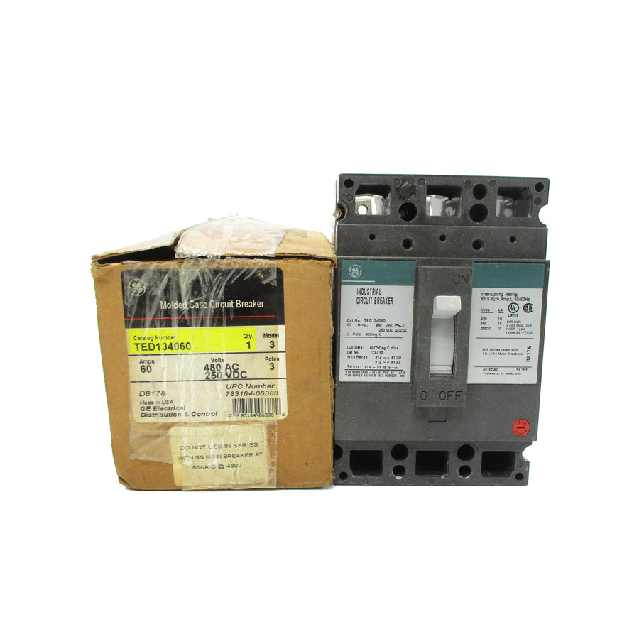 GENERAL ELECTRIC TED134060 480VAC 60A NSMP