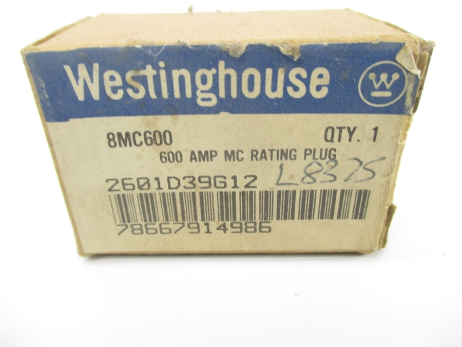 WESTINGHOUSE 8MC600 2601D39G12 600A NSMP