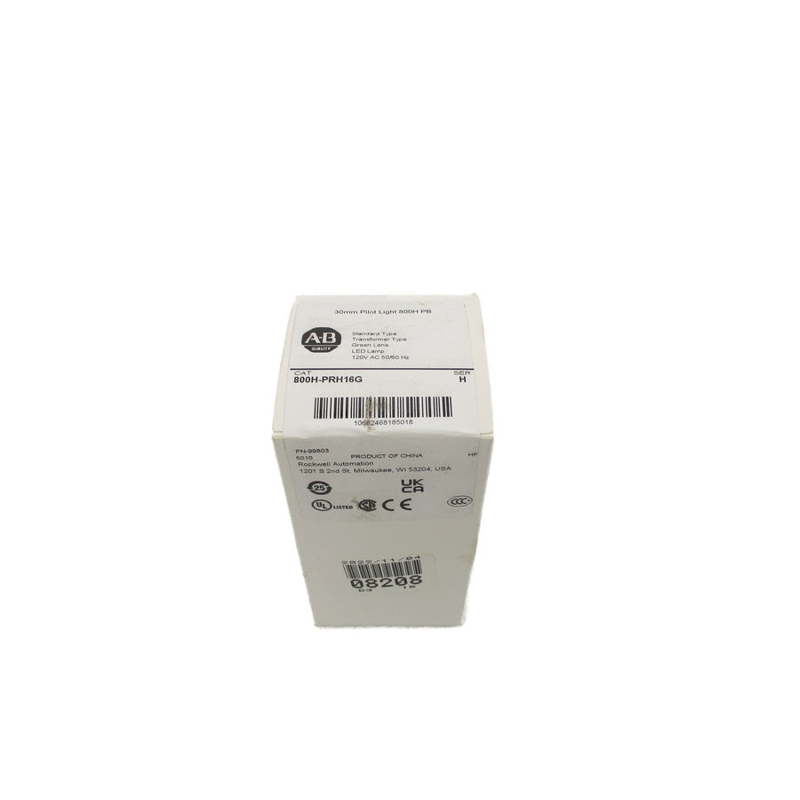 ALLEN BRADLEY 800H-PRH16G SER. H 120VAC (WH) NSFS