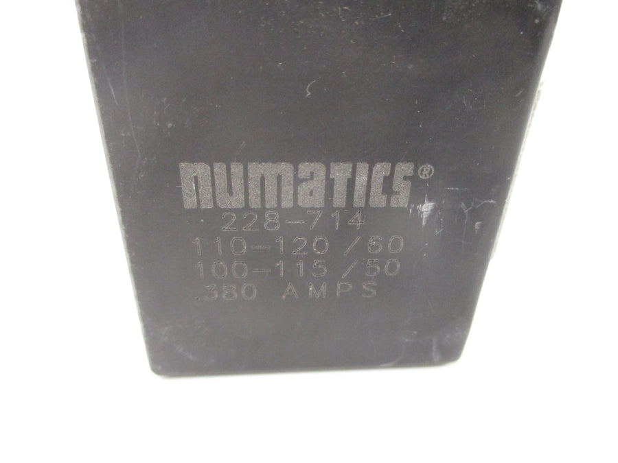 NUMATICS 228-714 100-115/110-120V .380A NSNP