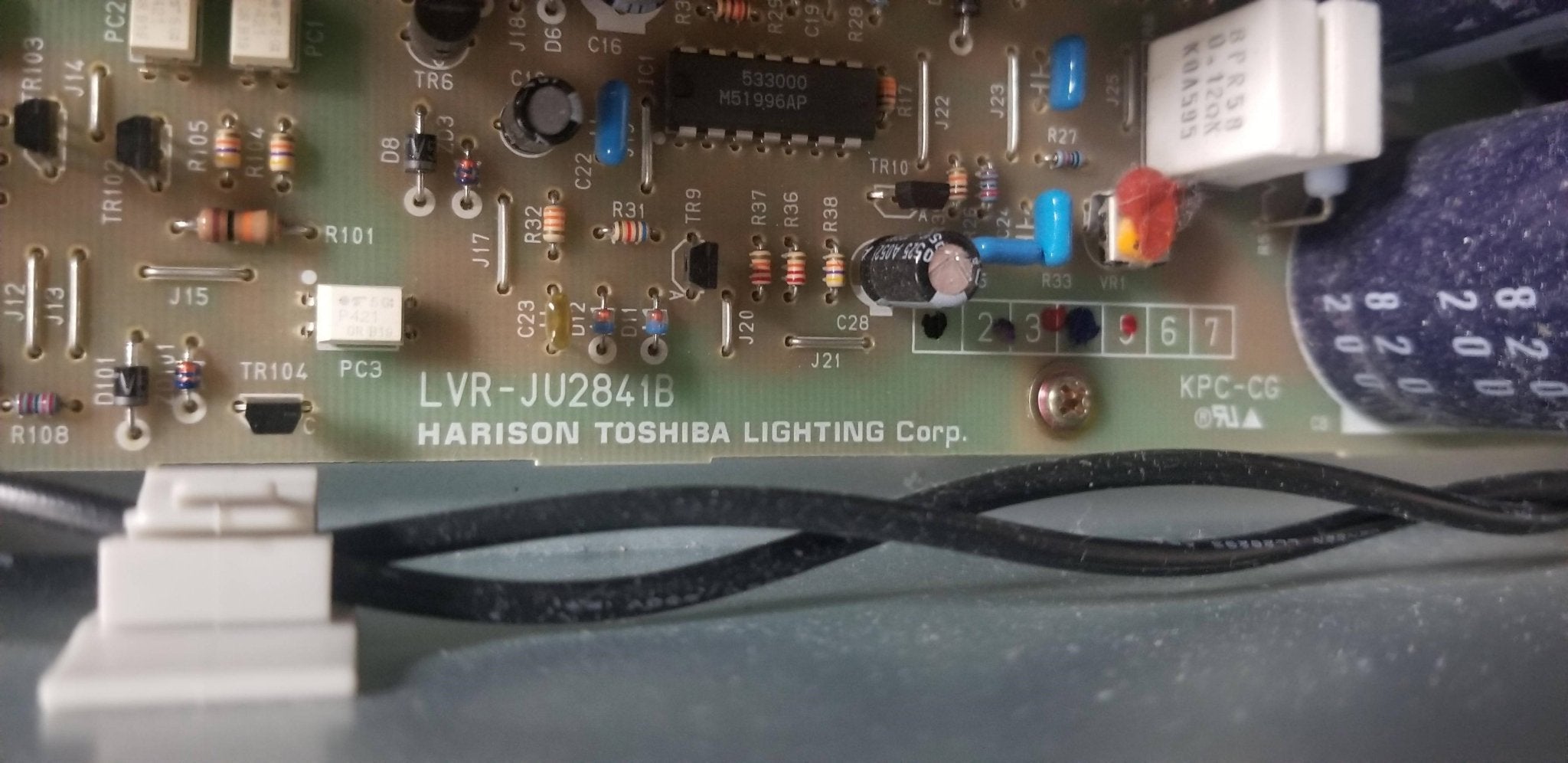 Konica CR Reader - Halogen Source Power Supply Board (Part # 054079501