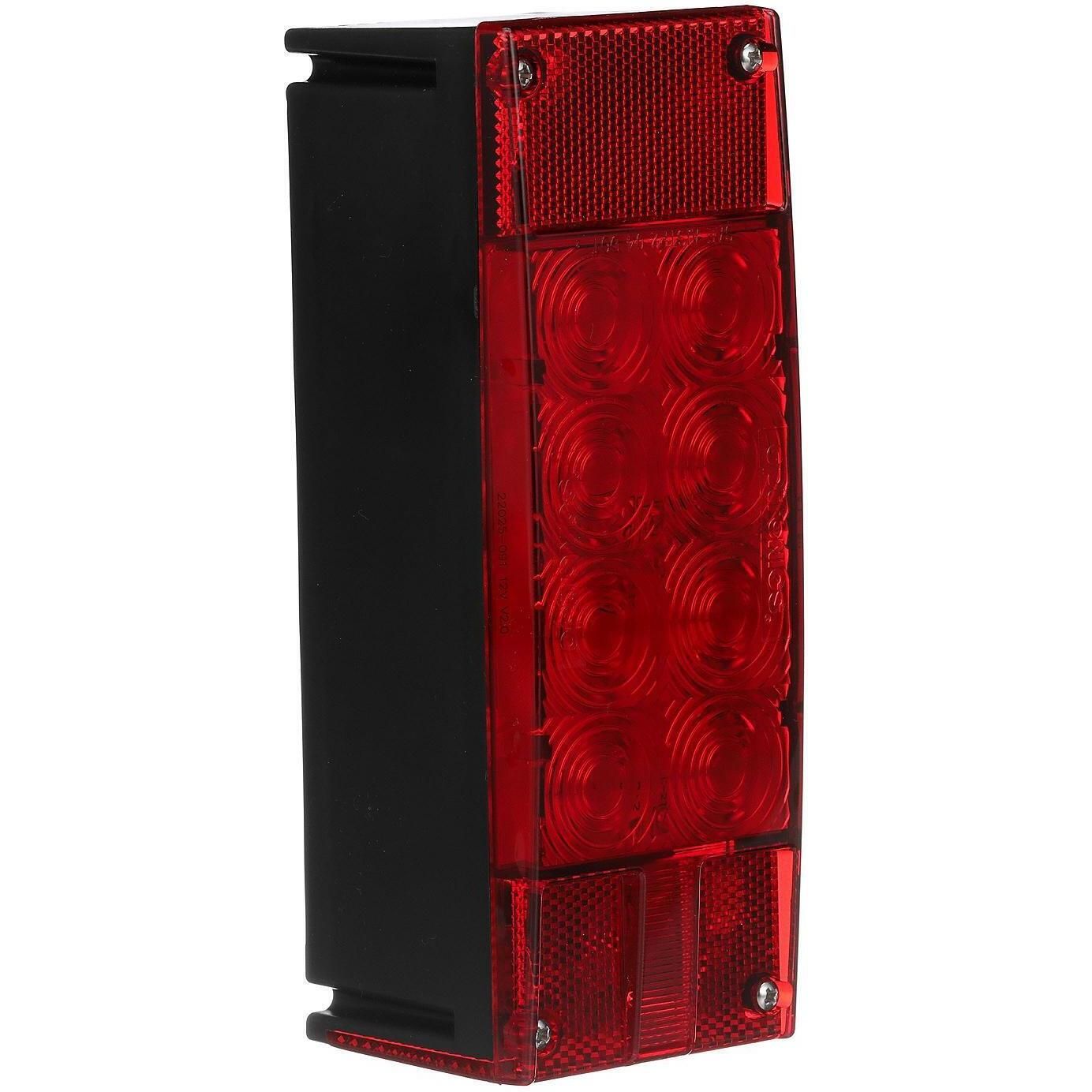 Seachoice STL15RSSCH 52801 LED Fleet Count Sealed Waterproof Tail Light, 8 Function Driver Side