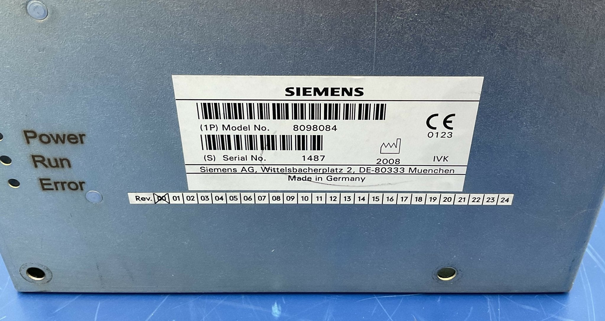 LEFT GANTRY PANEL CONTROL (8098084 SIEMENS