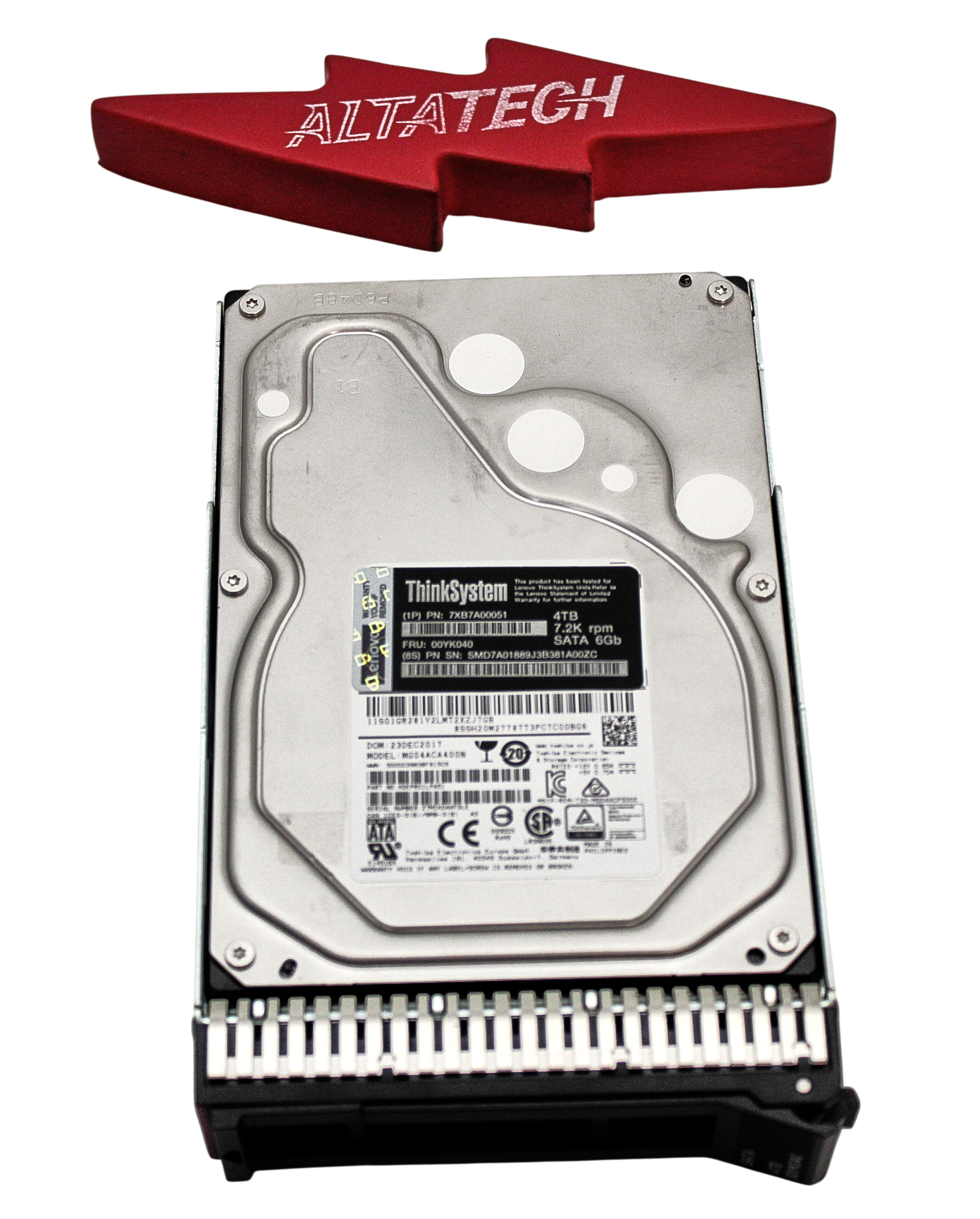 Lenovo 00YK040 4TB 7.2K 3.5" SATA 512N HDD