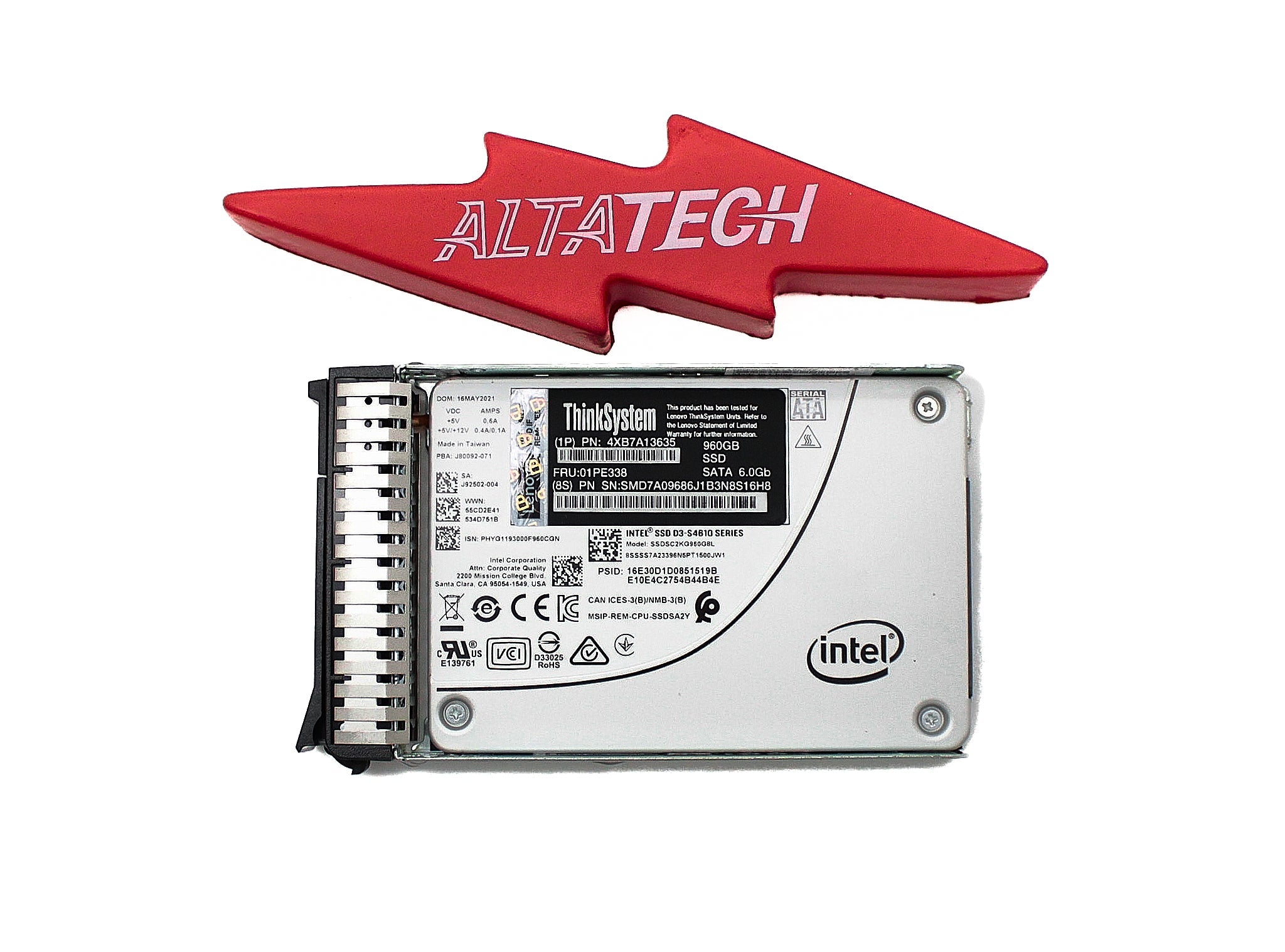 Lenovo 01PE338 960GB S4610 SATA 6G 2.5" HDD