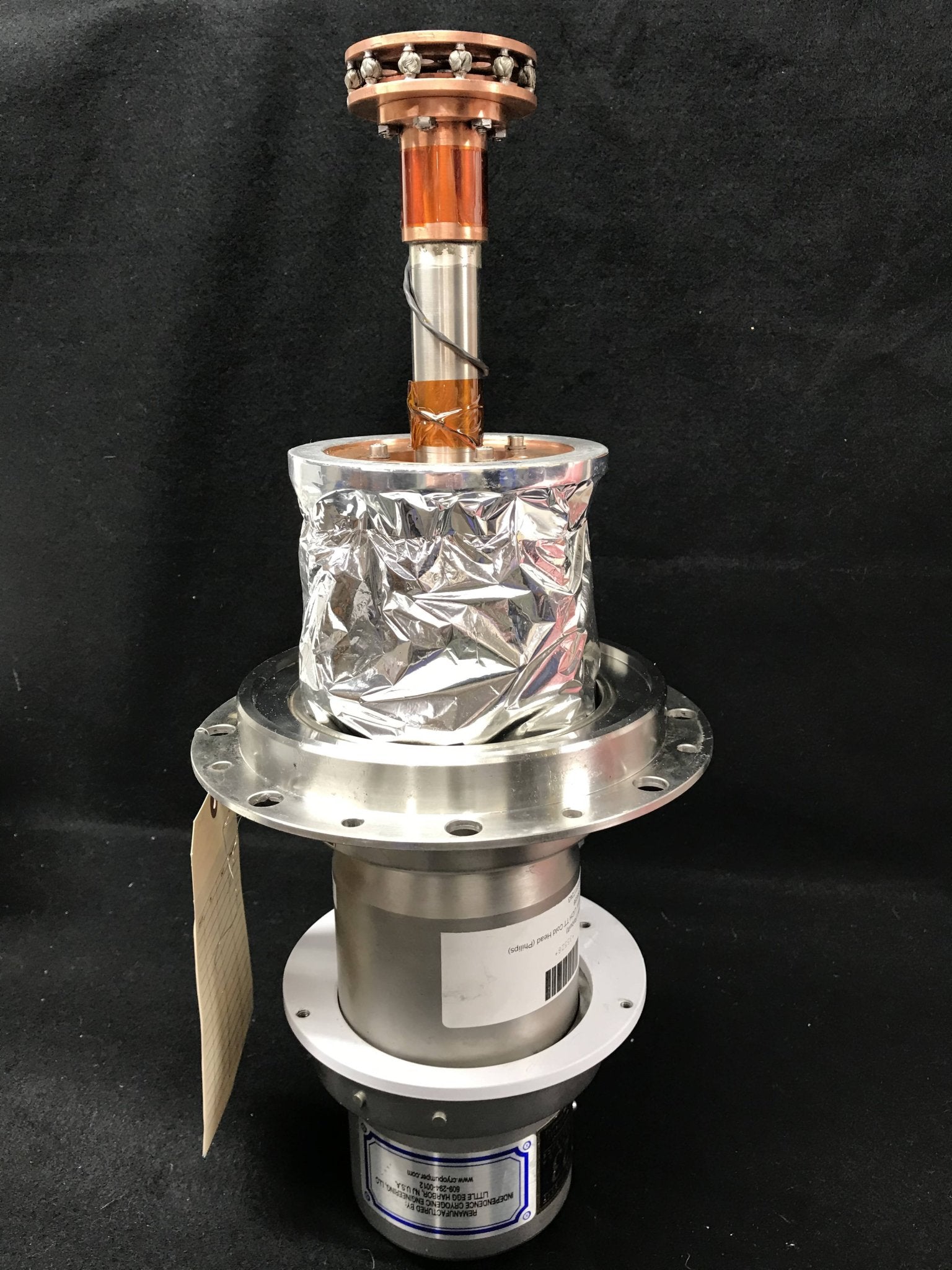 Leybold Helium Cryogenic Coldhead (380036/RGD 55/100-1 SDF Philips