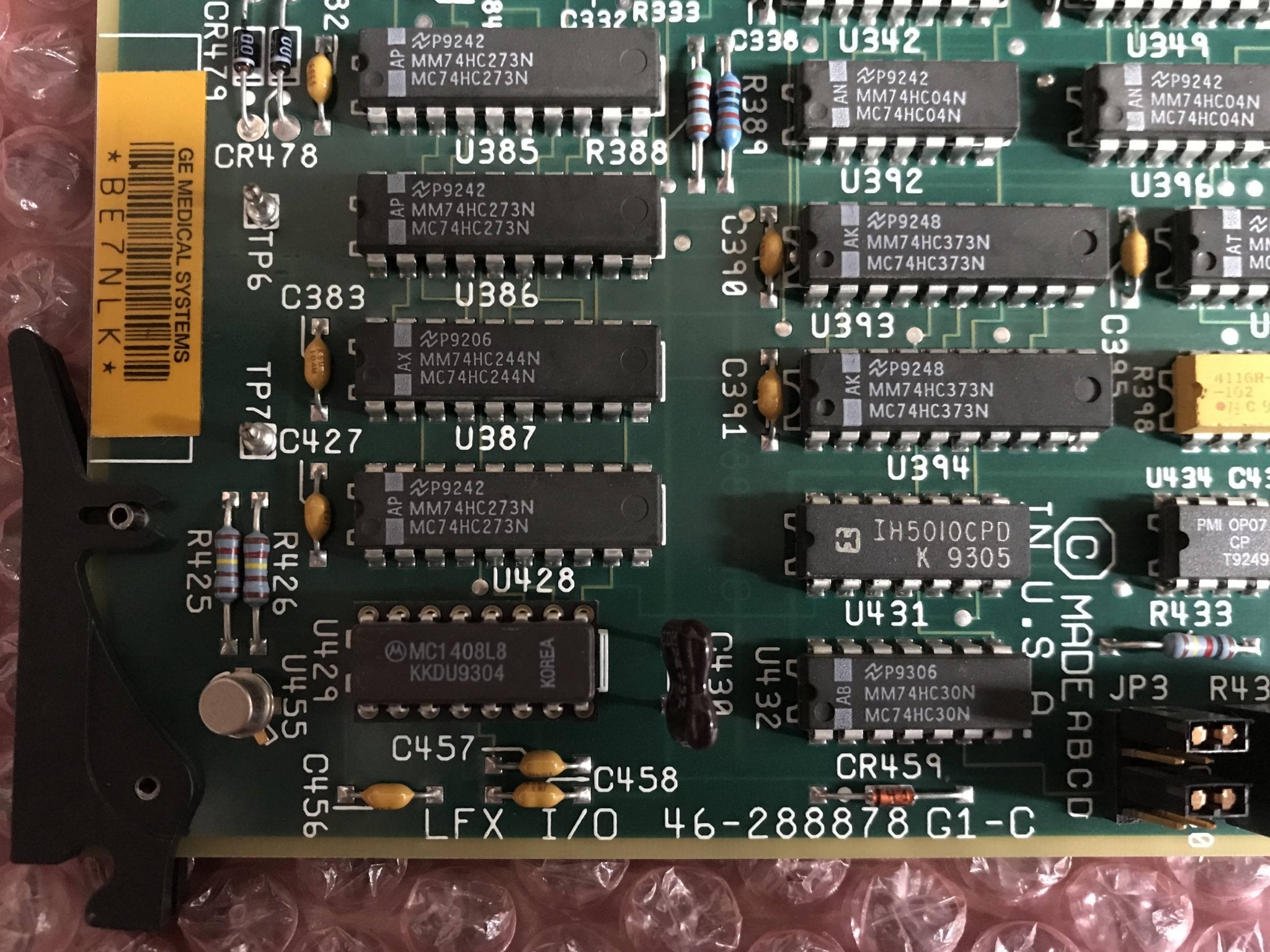 LFX I/O Board (46-288878 G1-C GE Advantx
