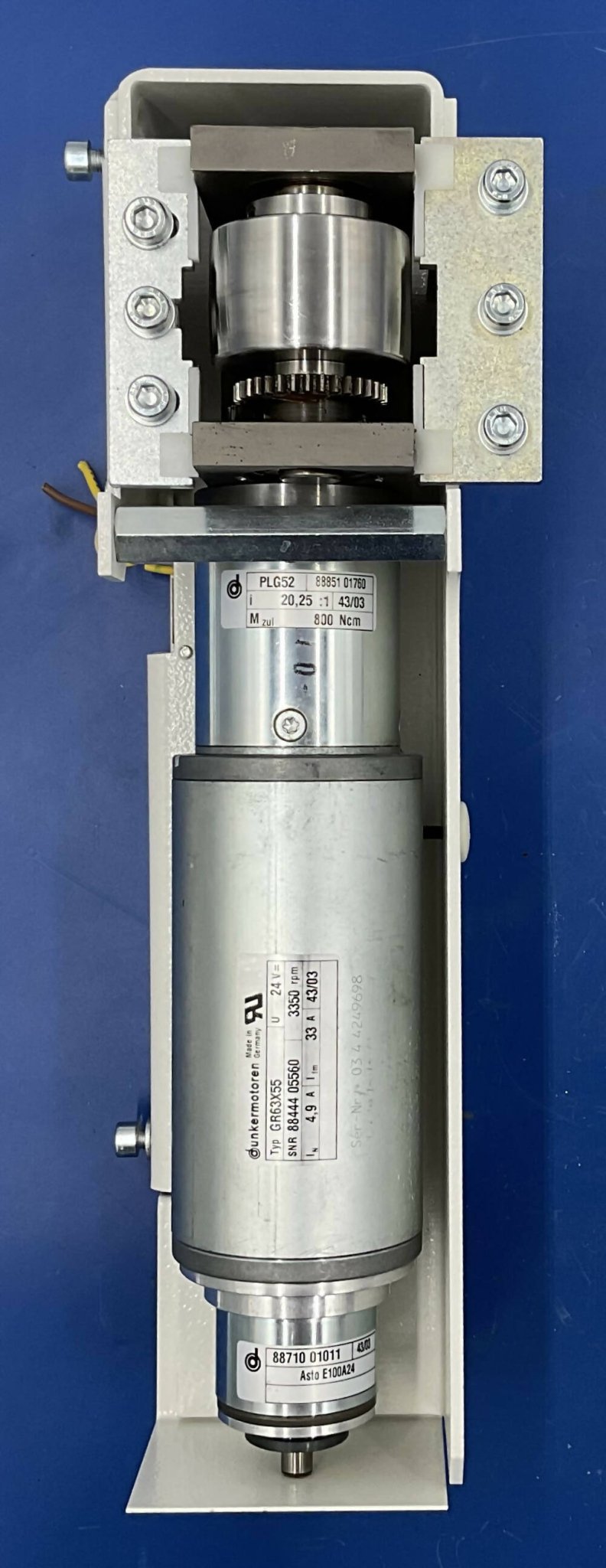 LONGITUDINAL SERVO MOTOR ASM M13 (03115255/3115255 SIEMENS