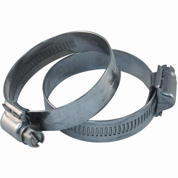 Trident Marine Non-Perforated Worm Gear Hose Clamp - 3/8" - 1 1/4" - 1 3/4" - 10-Pack