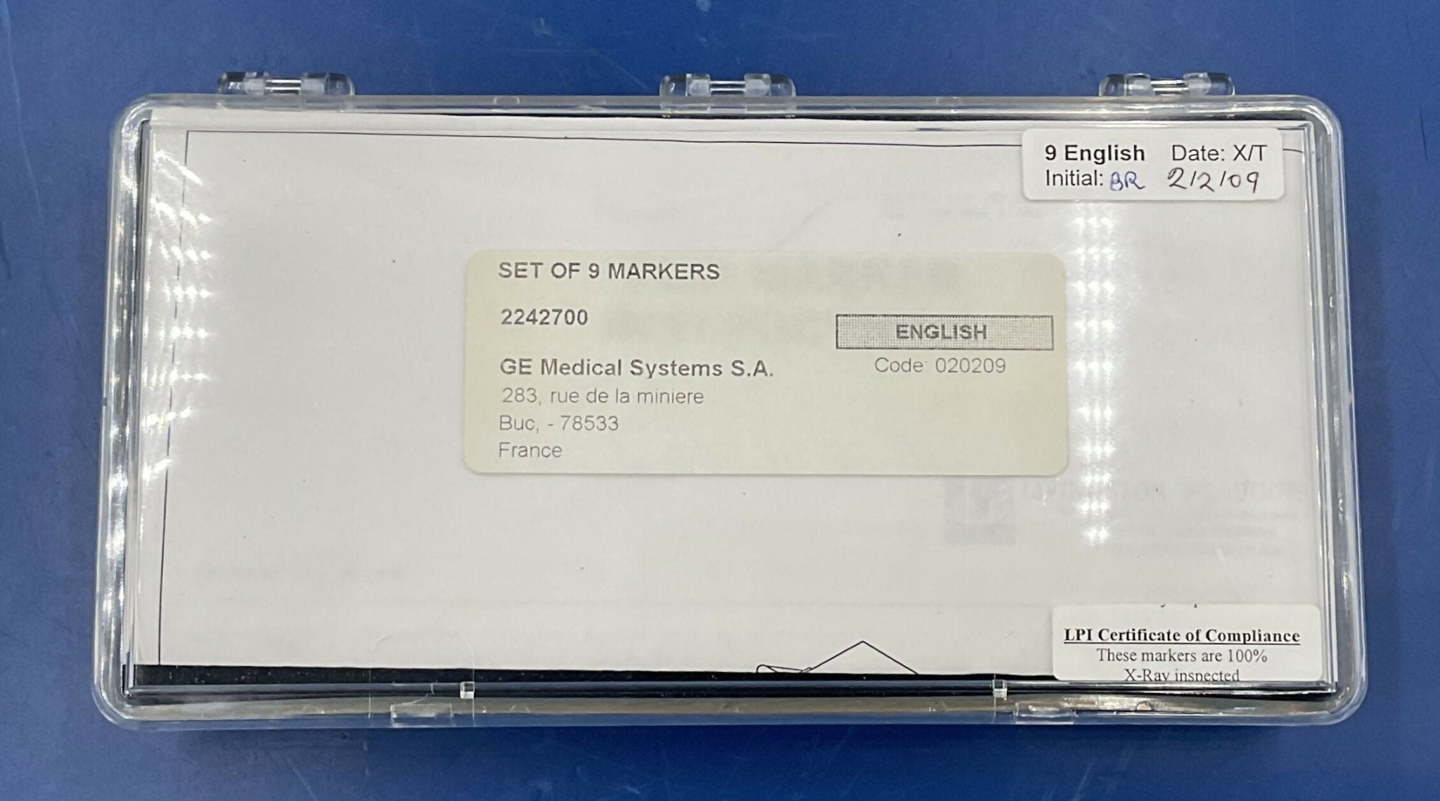 MARKERS SET OF 9 (2242700 GE