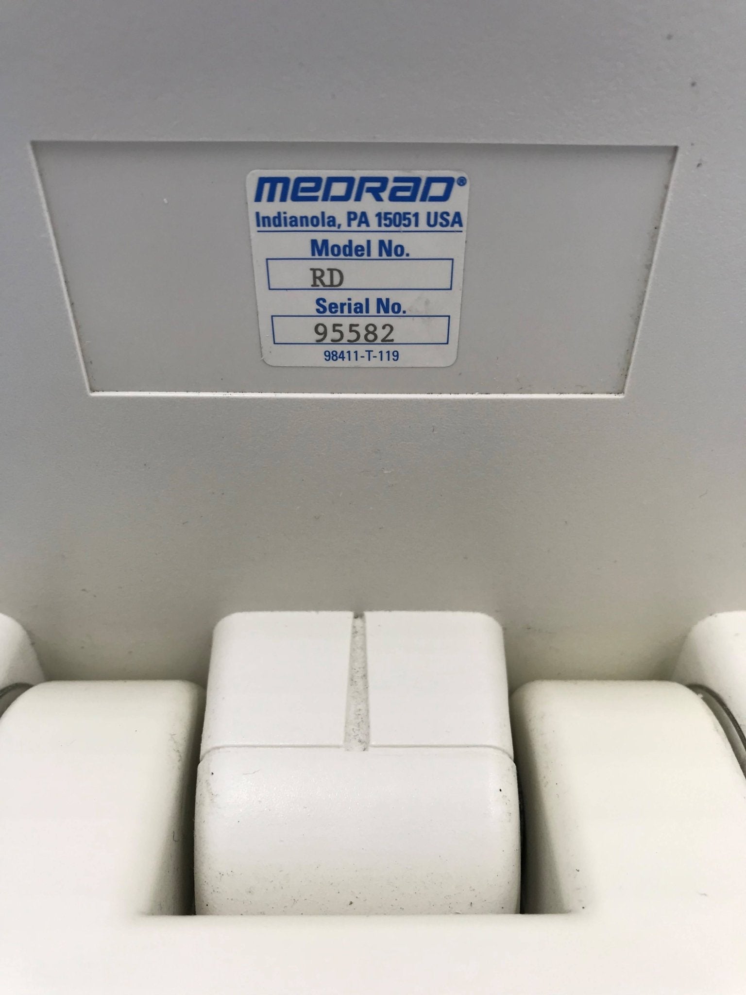 Medrad Mark V Control Console W/ Com. Cable (Medrad Mark V Model# RD Provis