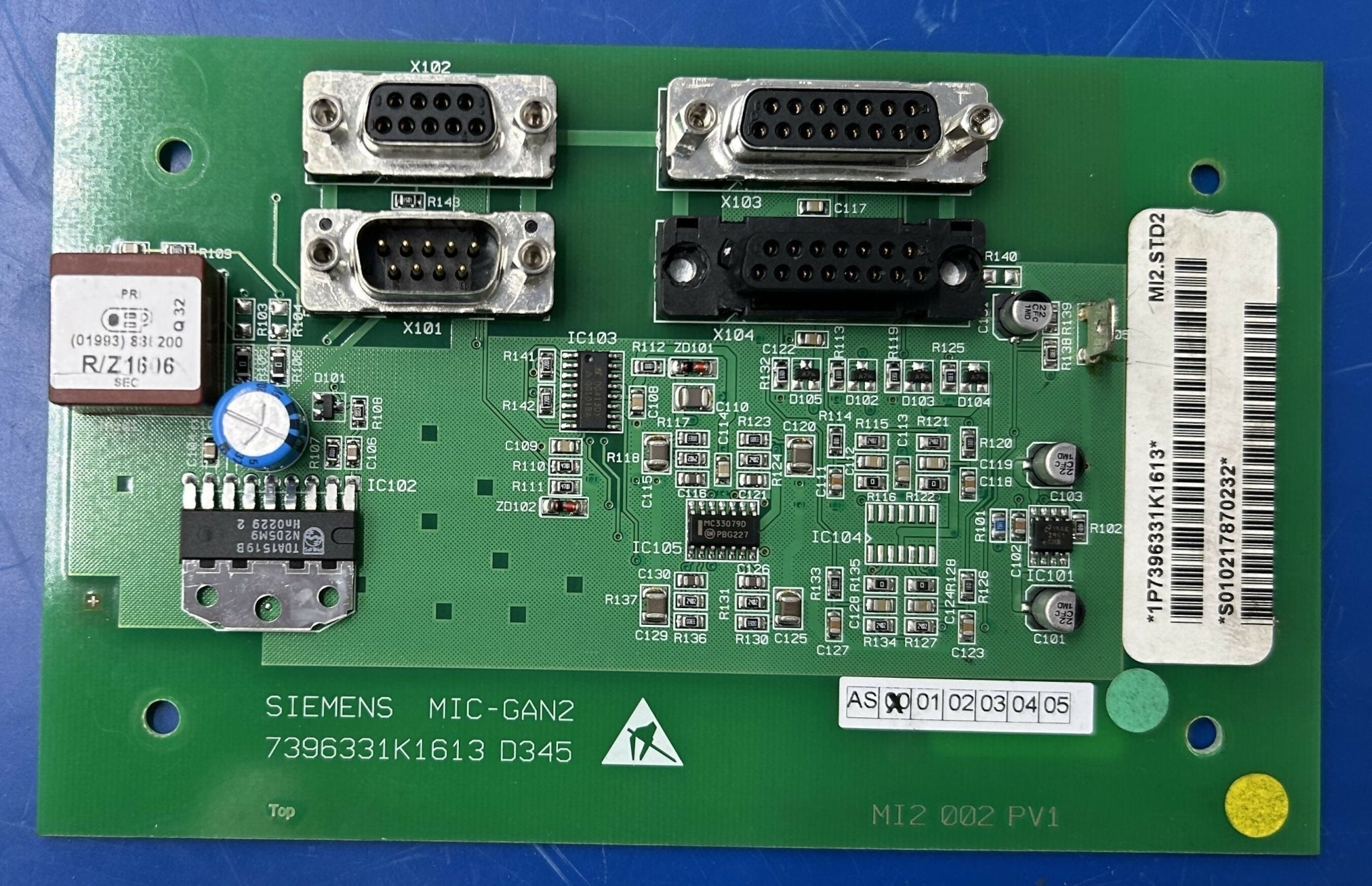 MIC_GAN2_D345 BOARD (7396331/07396331 SIEMENS