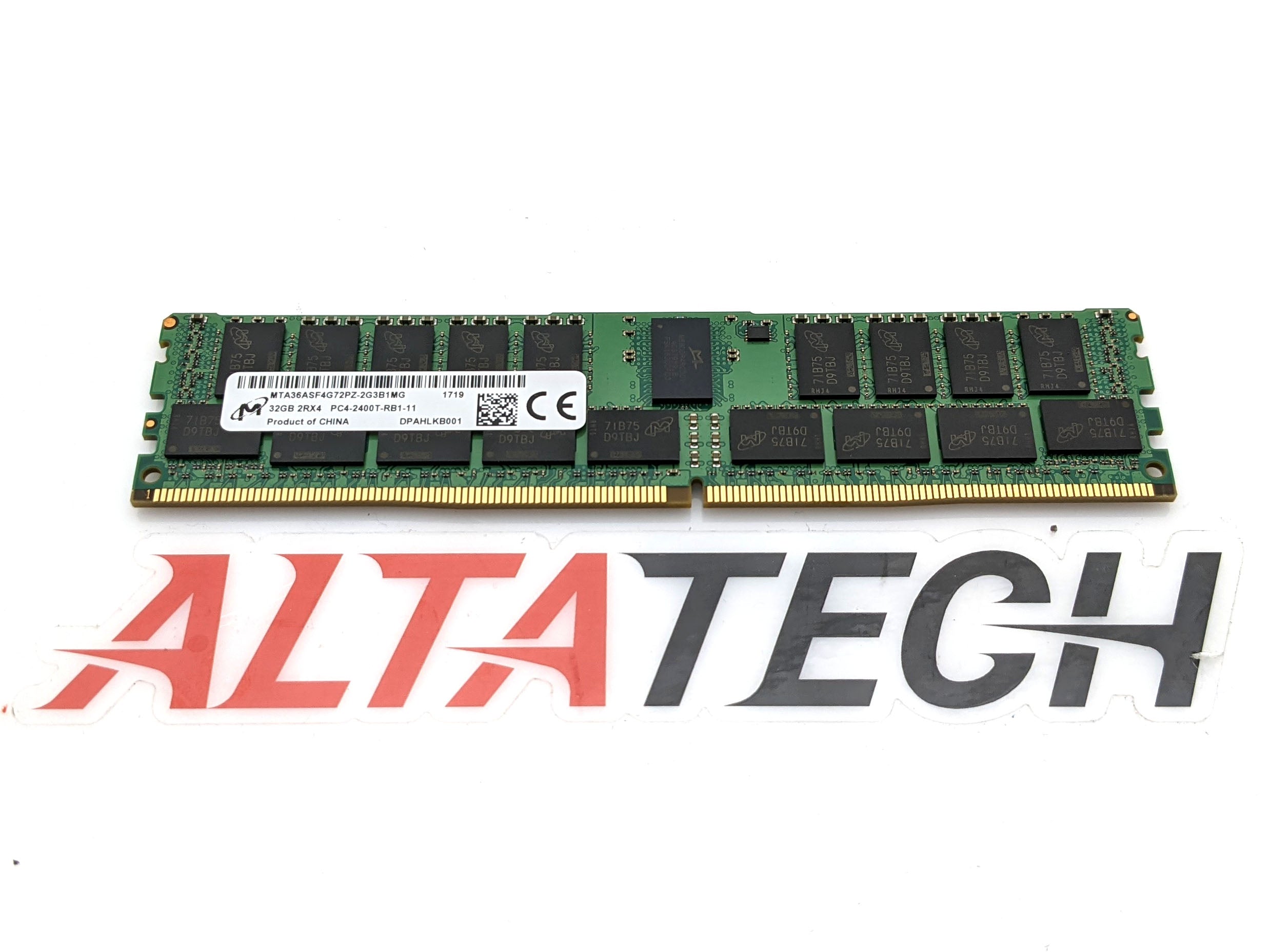 Dell MTA36ASF4G72PZ-2G3B1 32GB PC4-19200T 2Rx4 ECC