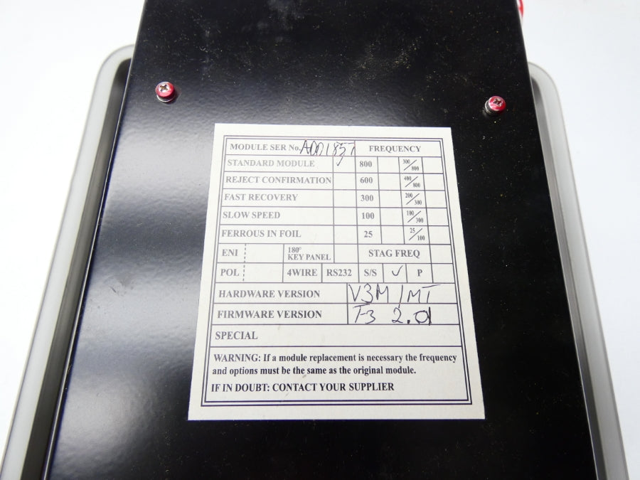 METTLER TOLEDO A001857 F/W 2.01 UNMP